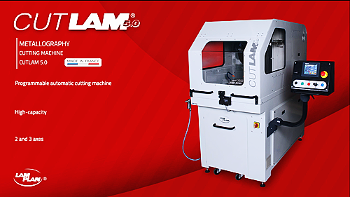 大型金相切割機(jī)CUTLAM5.0法國朗普朗LAM PLAN 